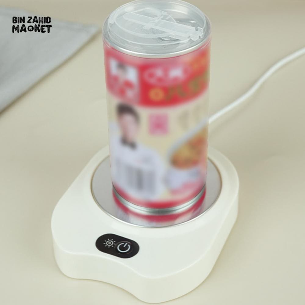 ELECTRIC COFFEE WARMER PLATE – SMART AUTO SHUT-OFF 3 TEMPERATURES WATERPROOF COASTER