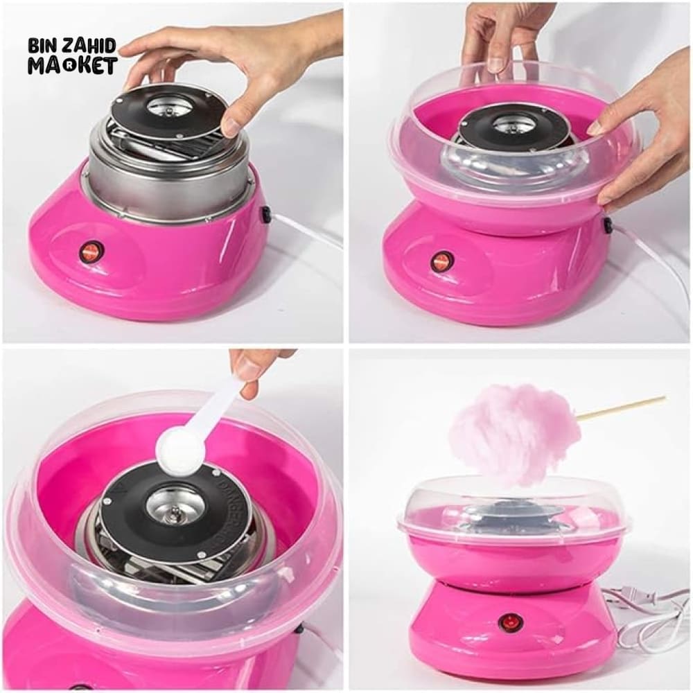 ELECTRIC COTTON CANDY MACHINE – DIY SUGAR FLOSS FOR KIDS & PARTIES