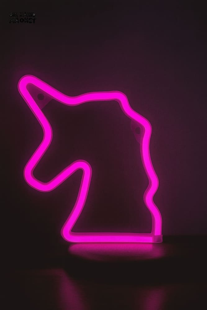 ELECTRIC UNICORN NEON WALL LIGHT – PINK LED NIGHT SIGN FOR BEDROOM & ROOM DECOR