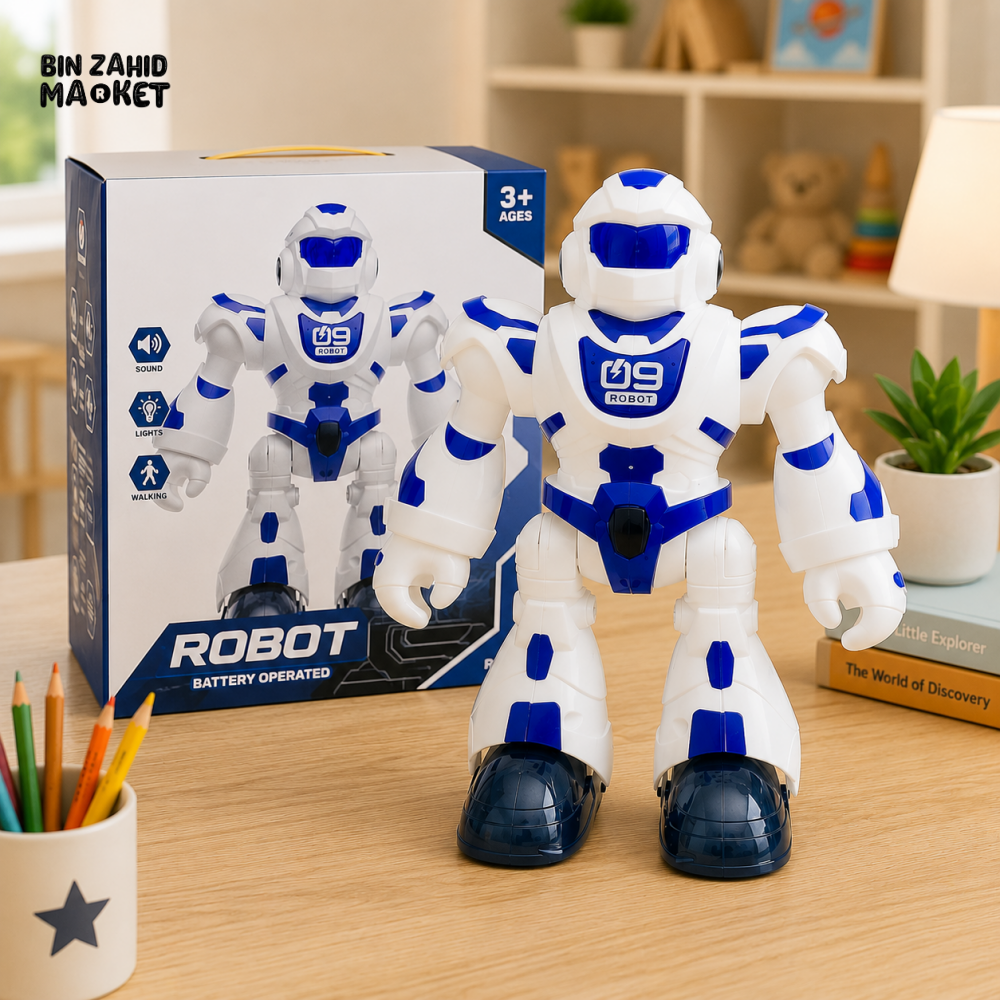 ELECTRONIC WALKING ROBOT TOY