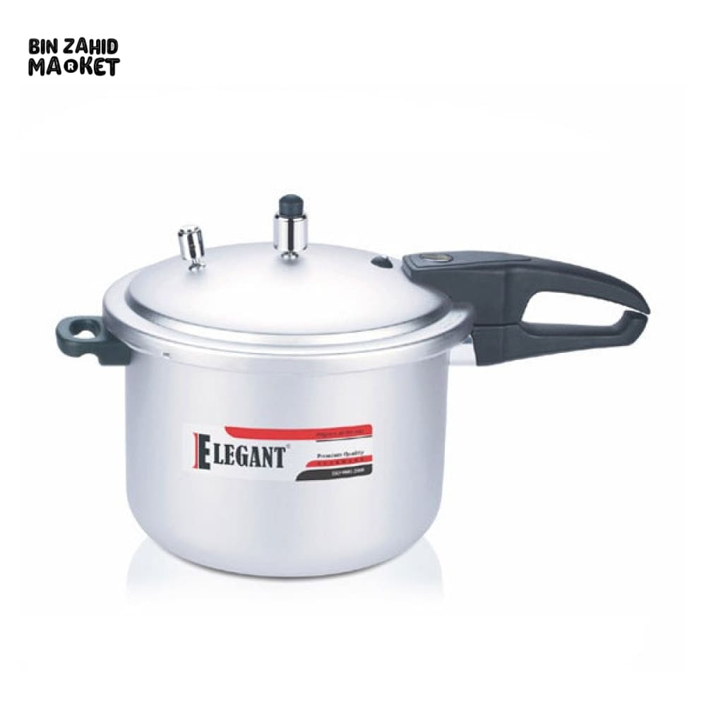 ELEGANT BOLLITTO ALUMINUM PRESSURE COOKER – SAFE, DURABLE, AND EASY TO USE - 9LITRE