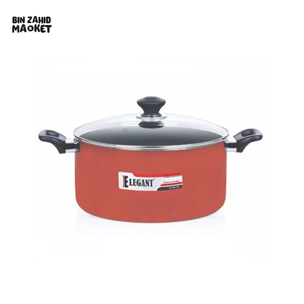 ELEGANT SERVO NON-STICK CASSEROLE – HIGH-QUALITY COOKING POT WITH LID - 28CM