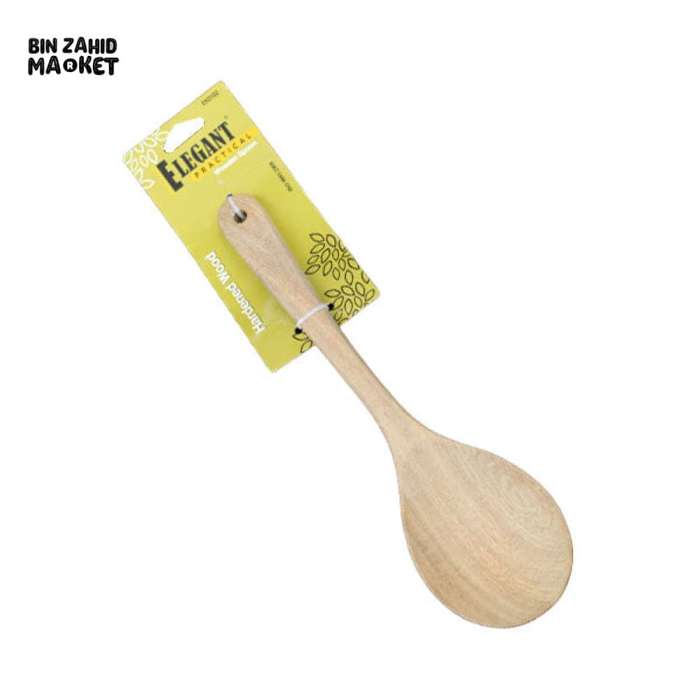 ELEGANT WOODEN COOKING SERVING SPOON – ECO-FRIENDLY KITCHEN UTENSIL FOR COOKING & SERVING