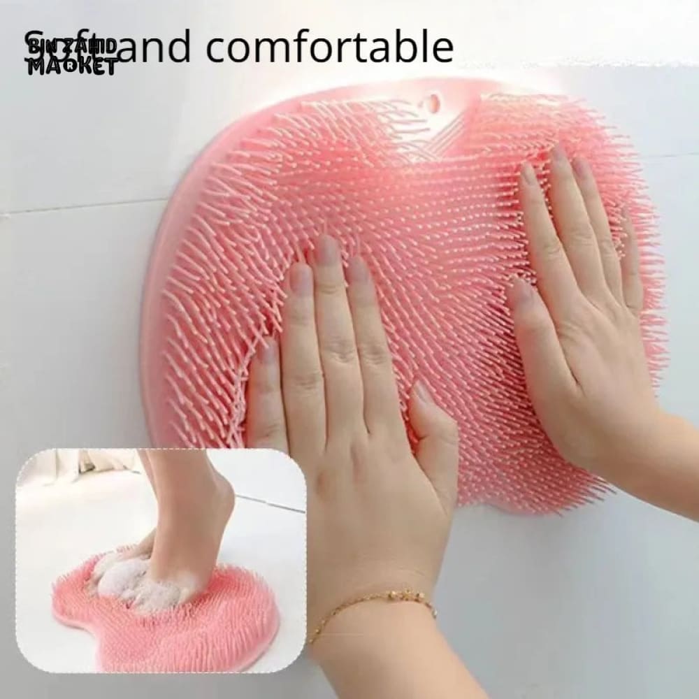 EXFOLIATING NON-SLIP MASSAGER MAT