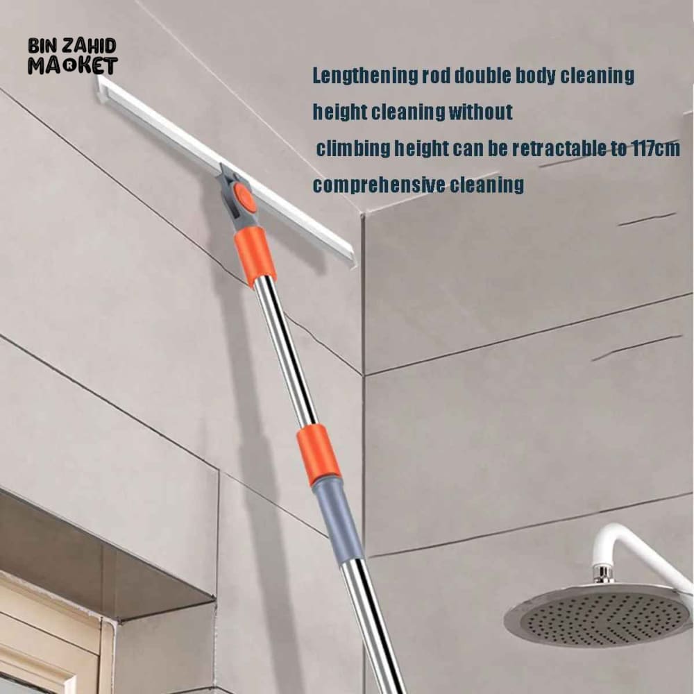 EXTENDABLE UNDER-FURNITURE DUSTING MOP WITH LONG HANDLE-180°