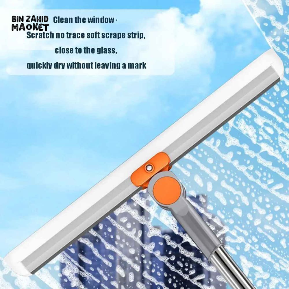 EXTENDABLE UNDER-FURNITURE DUSTING MOP WITH LONG HANDLE-180°