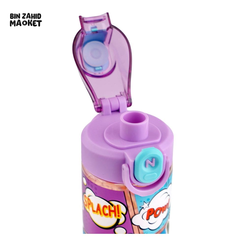 EYUN KIDS FANCY CARTOON WATER BOTTLE PURPLE SB-12 700ML