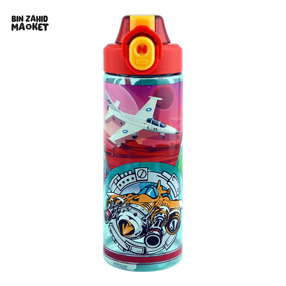 EYUN KIDS FANCY CARTOON WATER BOTTLE RED SB-12 700ML