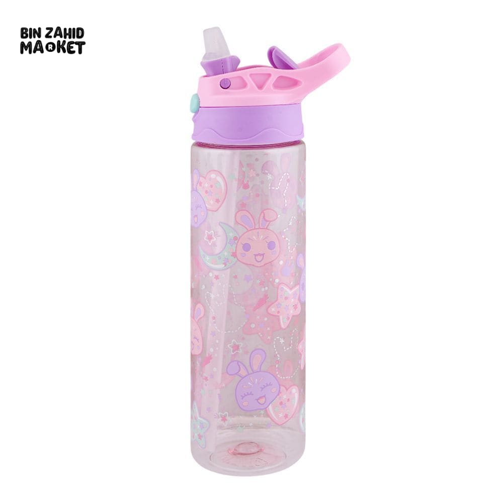 EYUN KIDS FANCY WATER BOTTLE WITH HANDLE PINK SB-06 700ML