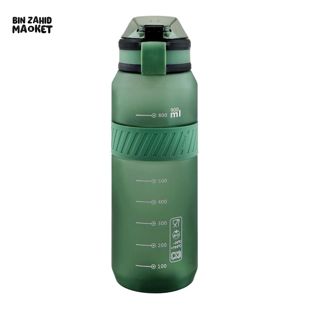 EYUN PLAIN WATER BOTTLE WITH CAP LOCK GREEN SB-05 1000ML