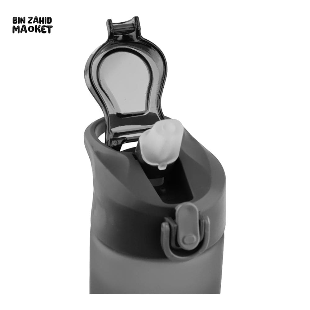 EYUN SPORTS PLASTIC WATER BOTTLE WITH HANDLE BLACK SB-16 850ML