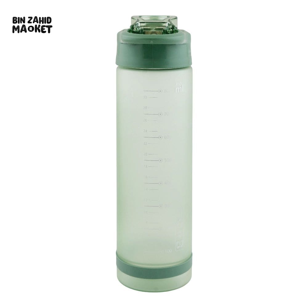 EYUN SPORTS PLASTIC WATER BOTTLE WITH HANDLE GREEN SB-16 850ML