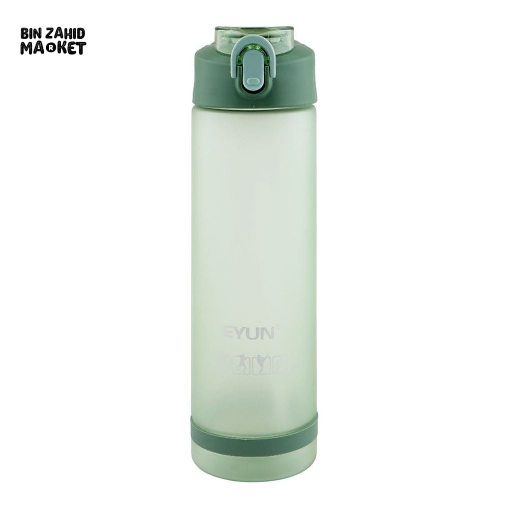 EYUN SPORTS PLASTIC WATER BOTTLE WITH HANDLE GREEN SB-16 850ML