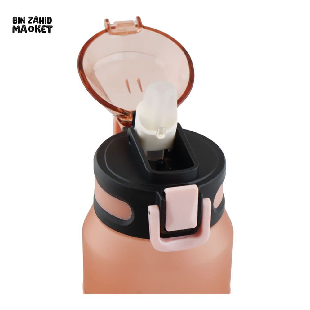 EYUN SPORTS PLASTIC WATER BOTTLE WITH HANDLE PINK SB-16 850ML