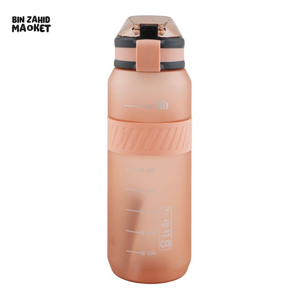 EYUN SPORTS PLASTIC WATER BOTTLE WITH HANDLE PINK SB-16 850ML