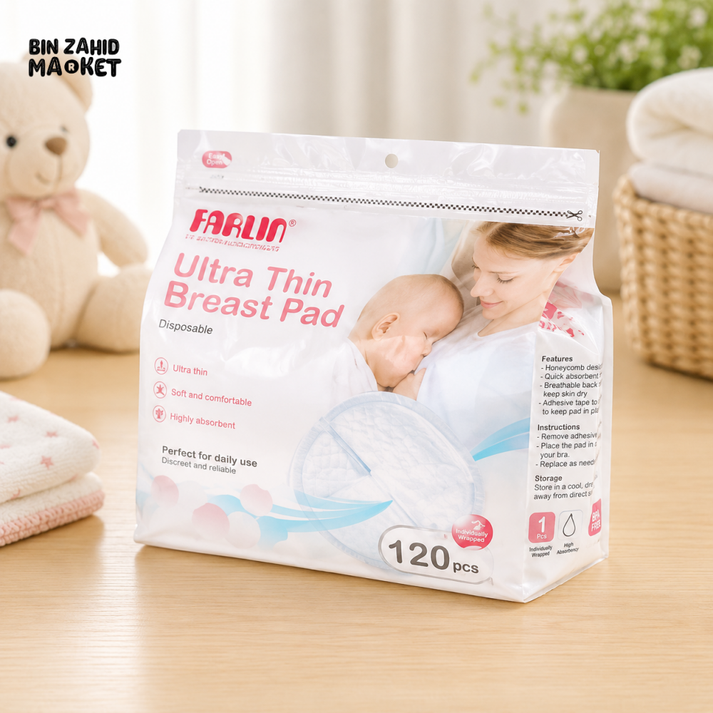 FARLIN DISPOSABLE BREAST PADS PK-120 ULTRA THIN