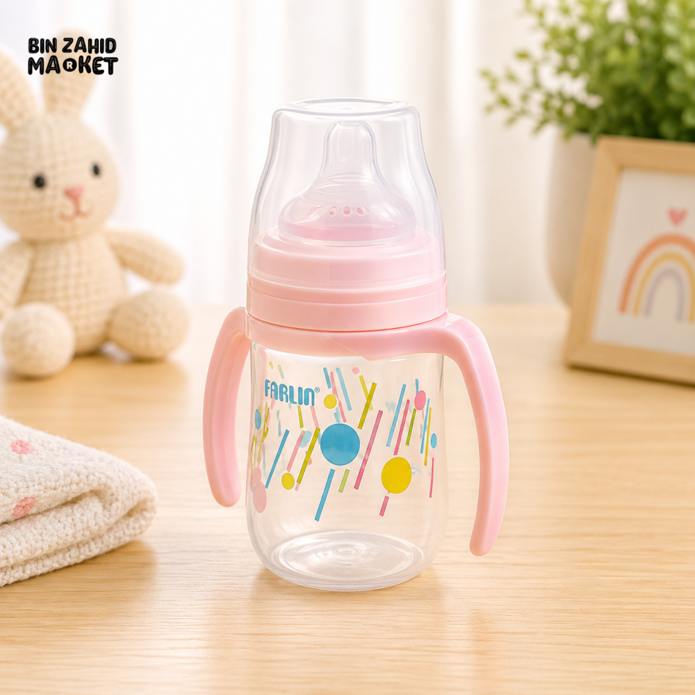 FARLIN DRINKING CUP STAGE 2-SPOUT 150ML-PINK
