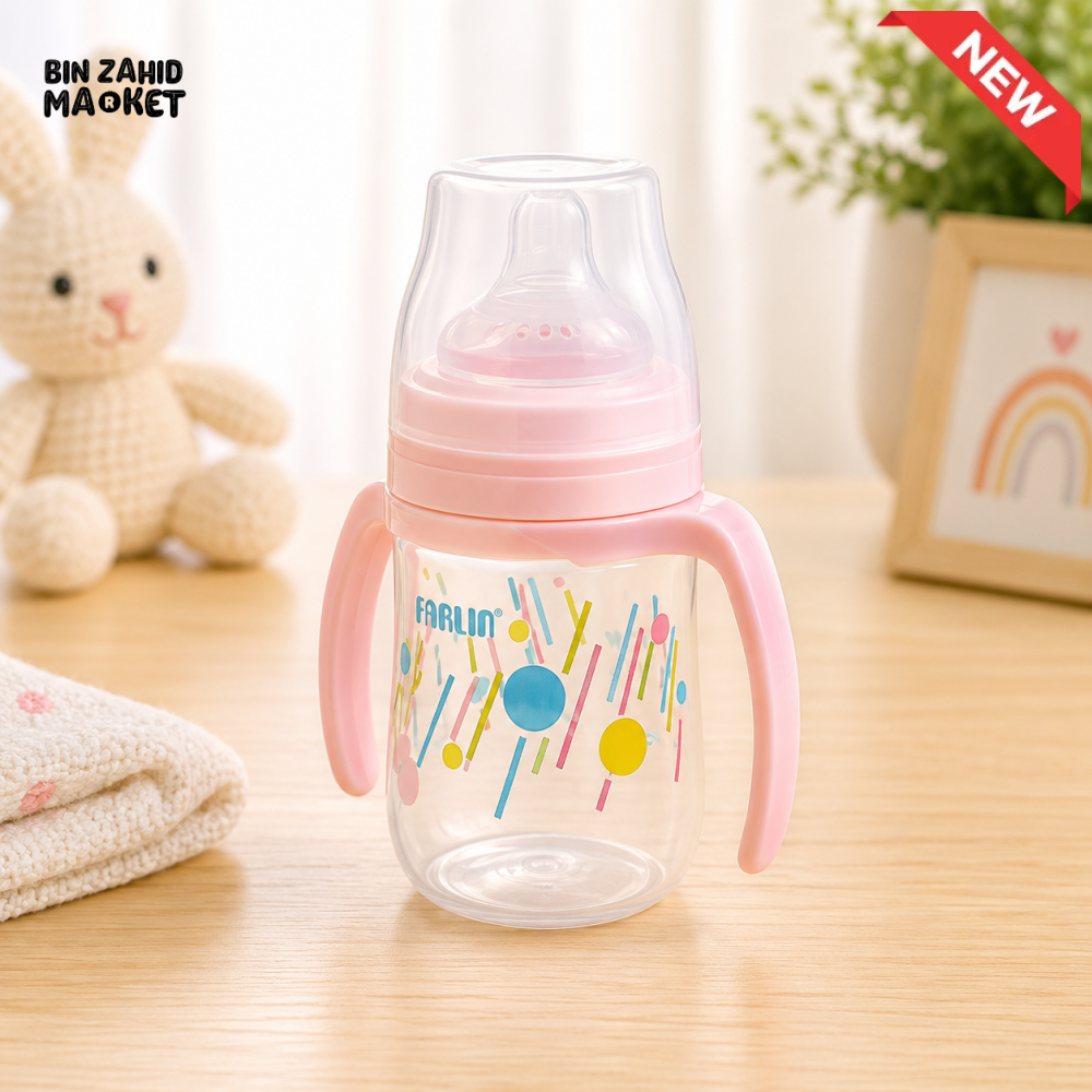 FARLIN DRINKING CUP STAGE 2-SPOUT 150ML-PINK
