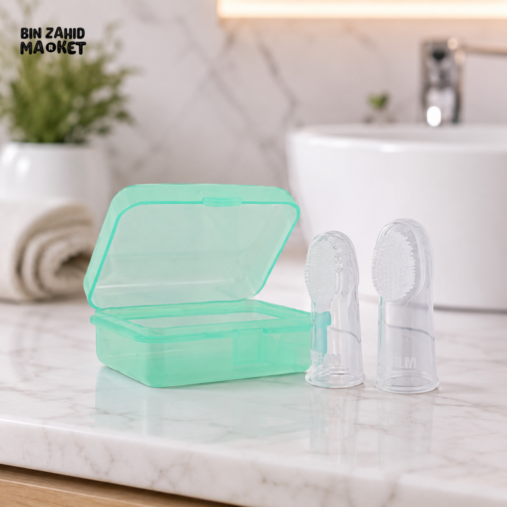 FARLIN FINGER TOOTHBRUSHES PARENTS SET