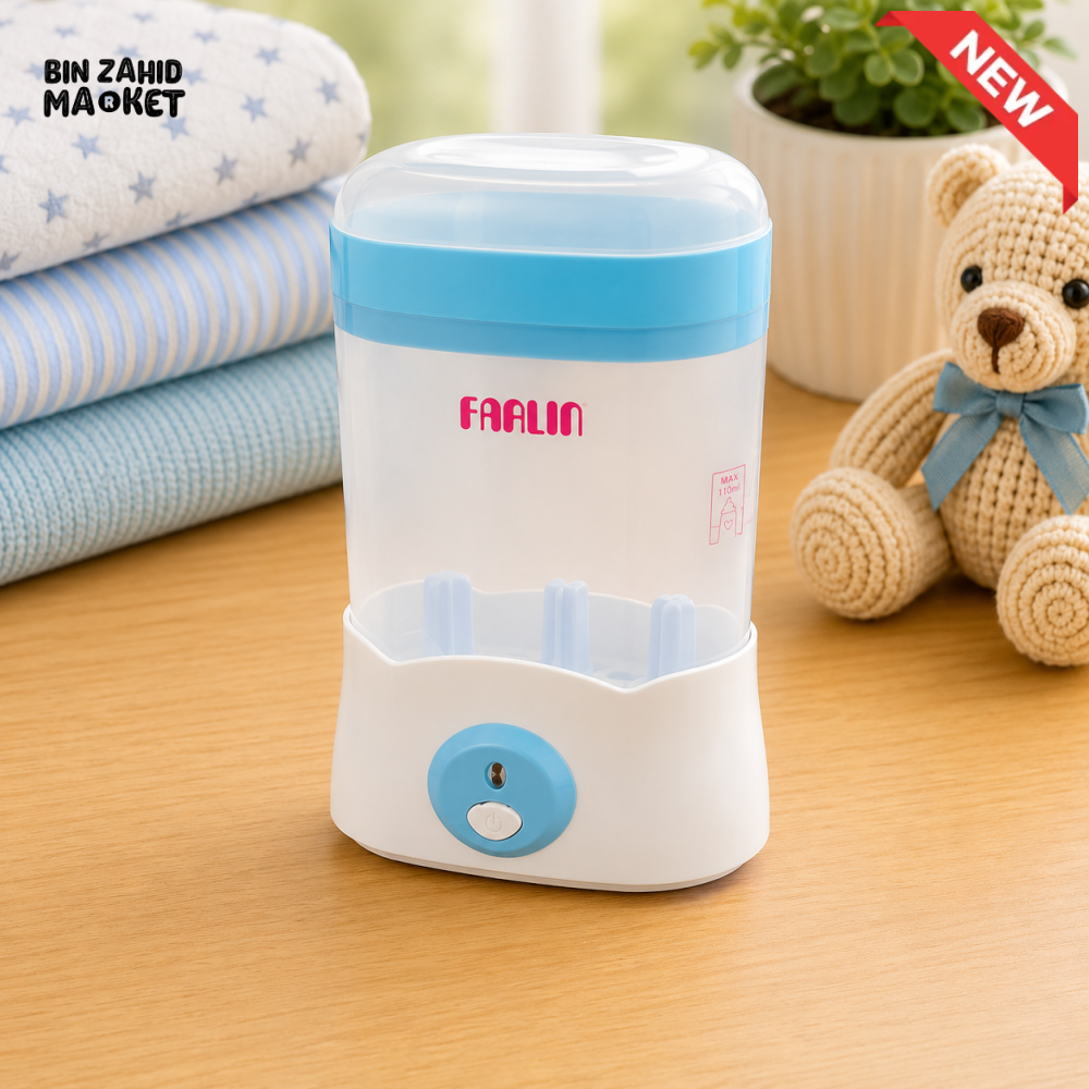 FARLIN STEAM STERILIZER 3 BOTTLES