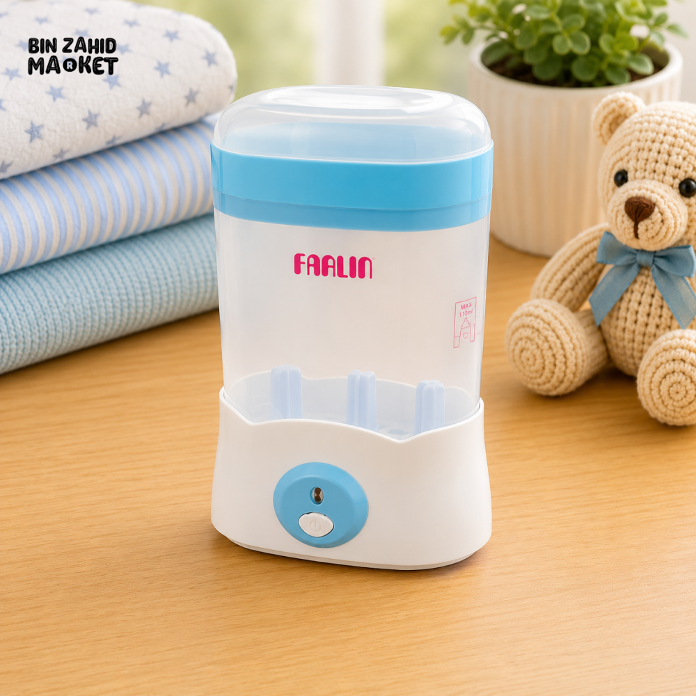 FARLIN STEAM STERILIZER 3 BOTTLES
