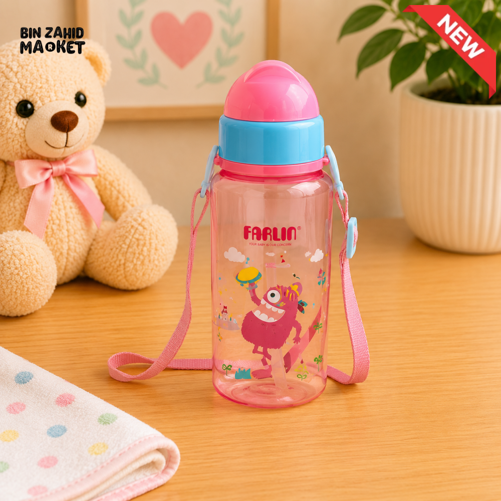 FARLIN STRAW DRINKING CUP 450ML