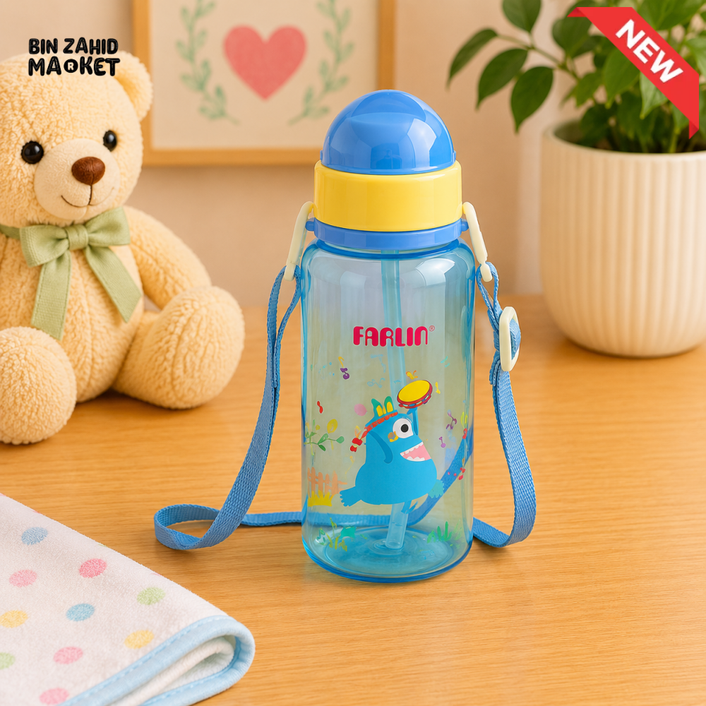 FARLIN STRAW DRINKING CUP 450ML