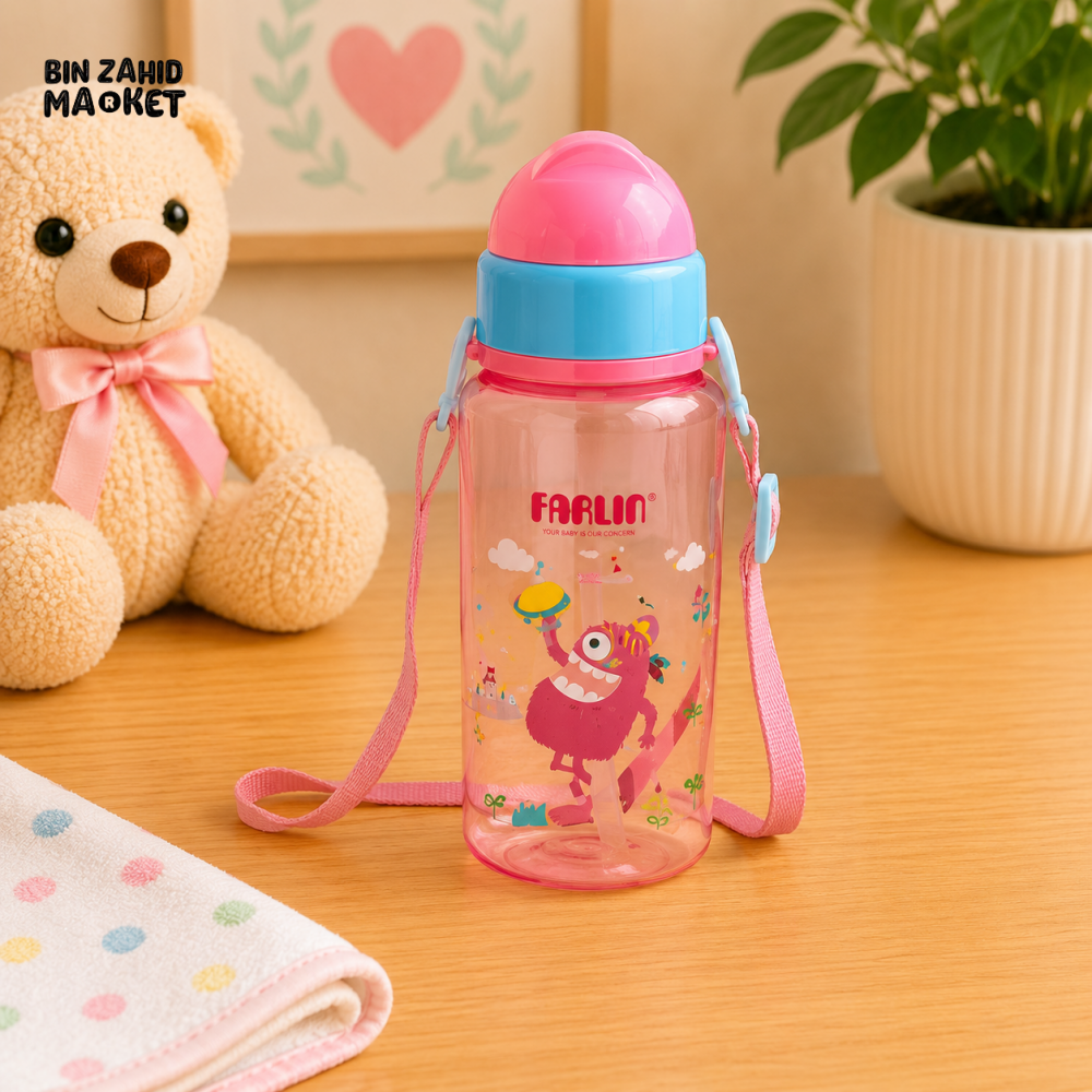 FARLIN STRAW DRINKING CUP 450ML