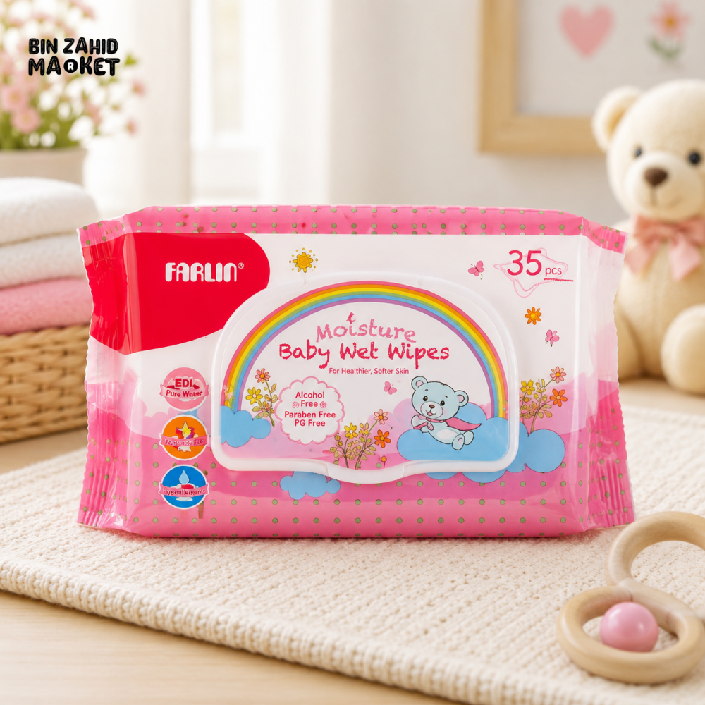 FARLIN WET WIPES ANTI RASH PK-35