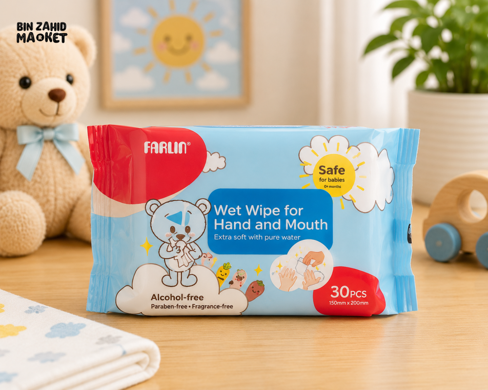 FARLIN WET WIPES FOR HAND & MOUTH