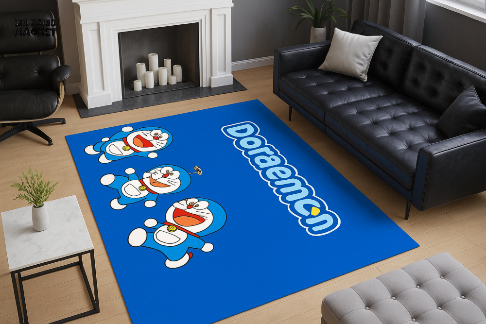 FLOOR MAT FOR LIVING ROOM AND BEDROOM DECOR - DORAEMON DELUXE FLOOR MAT