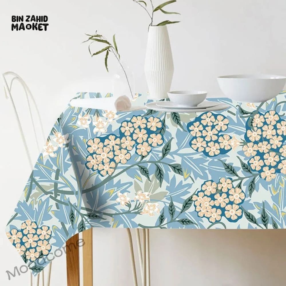 FLORAL WATERPROOF TABLE CLOTH