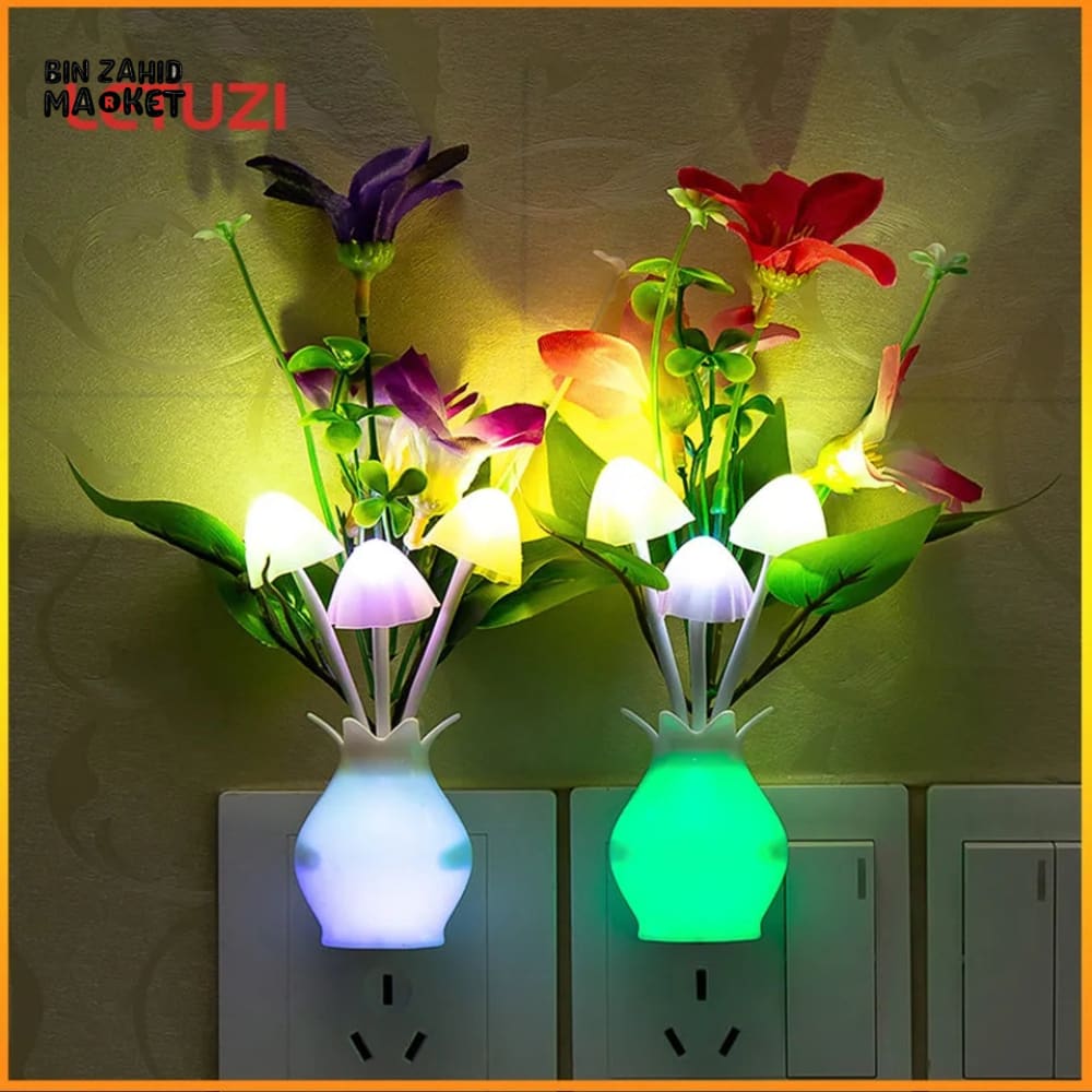 FLOWERS NIGHT SENSOR LIGHT