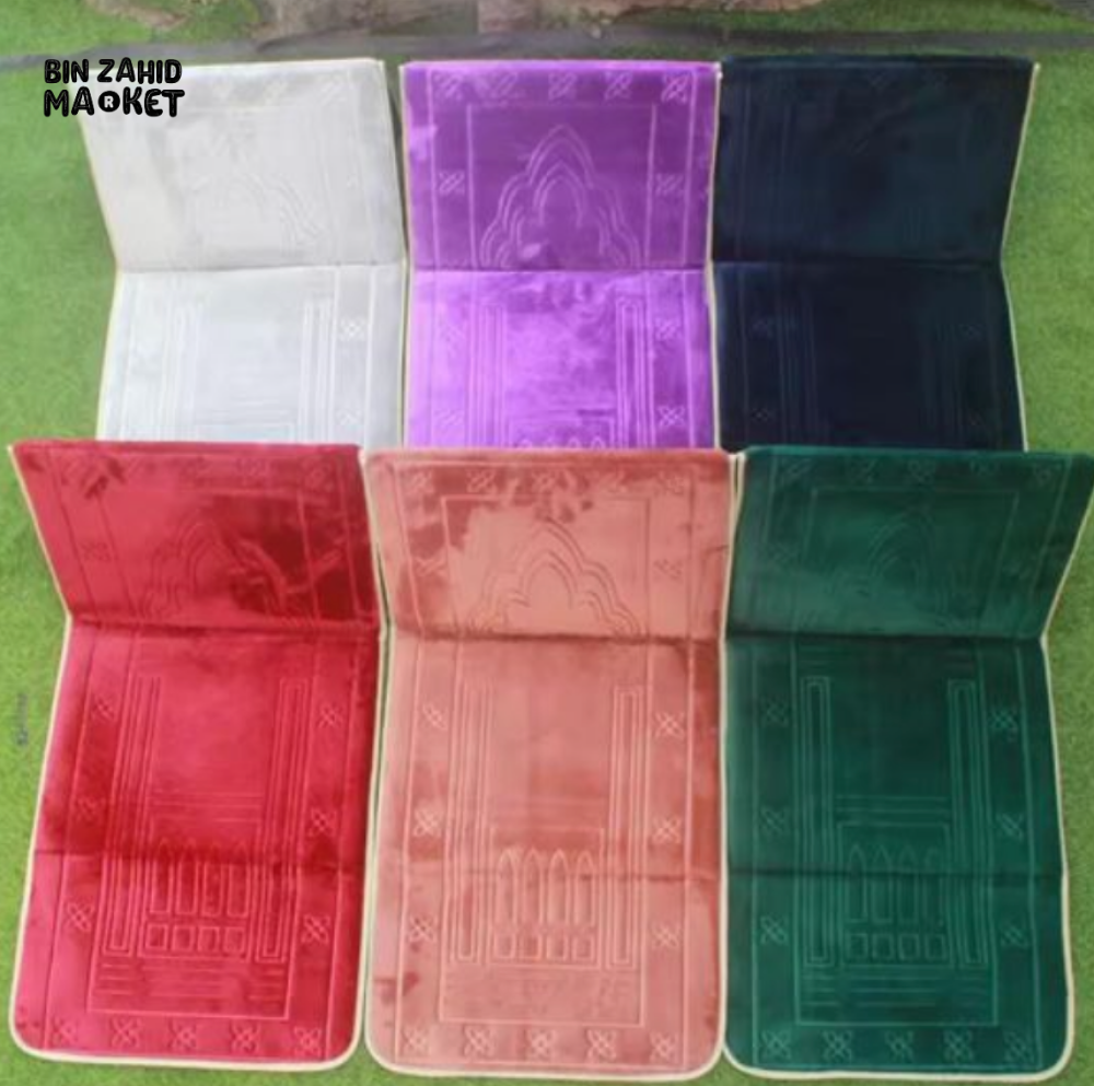 FOLDABLE BACKREST PRAYER MAT