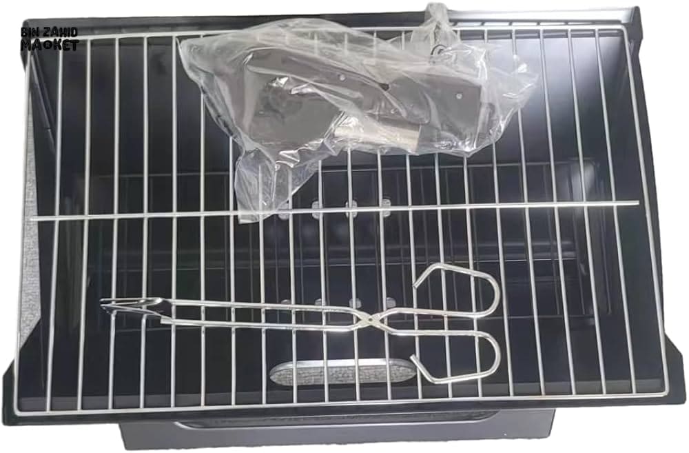 FOLDABLE BBQ GRILL - PORTABLE & EASY TO CARRY