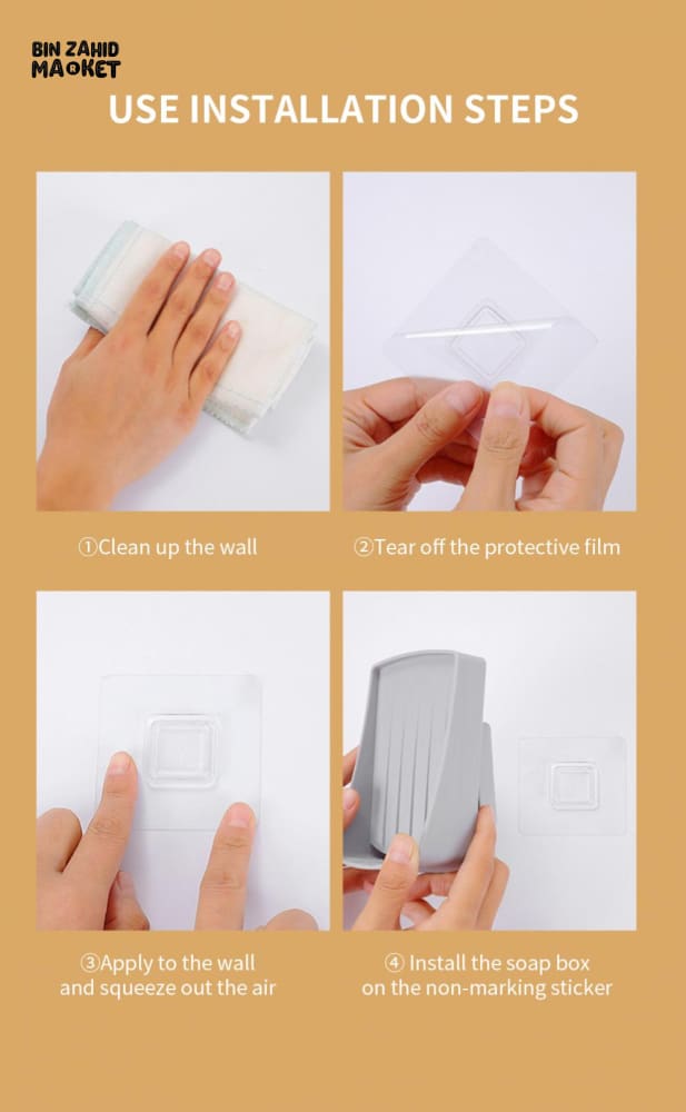FOLDABLE DISH FOR SOAP