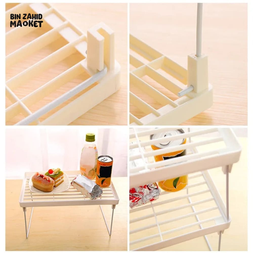 FOLDABLE KITCHEN STORAGE RACK