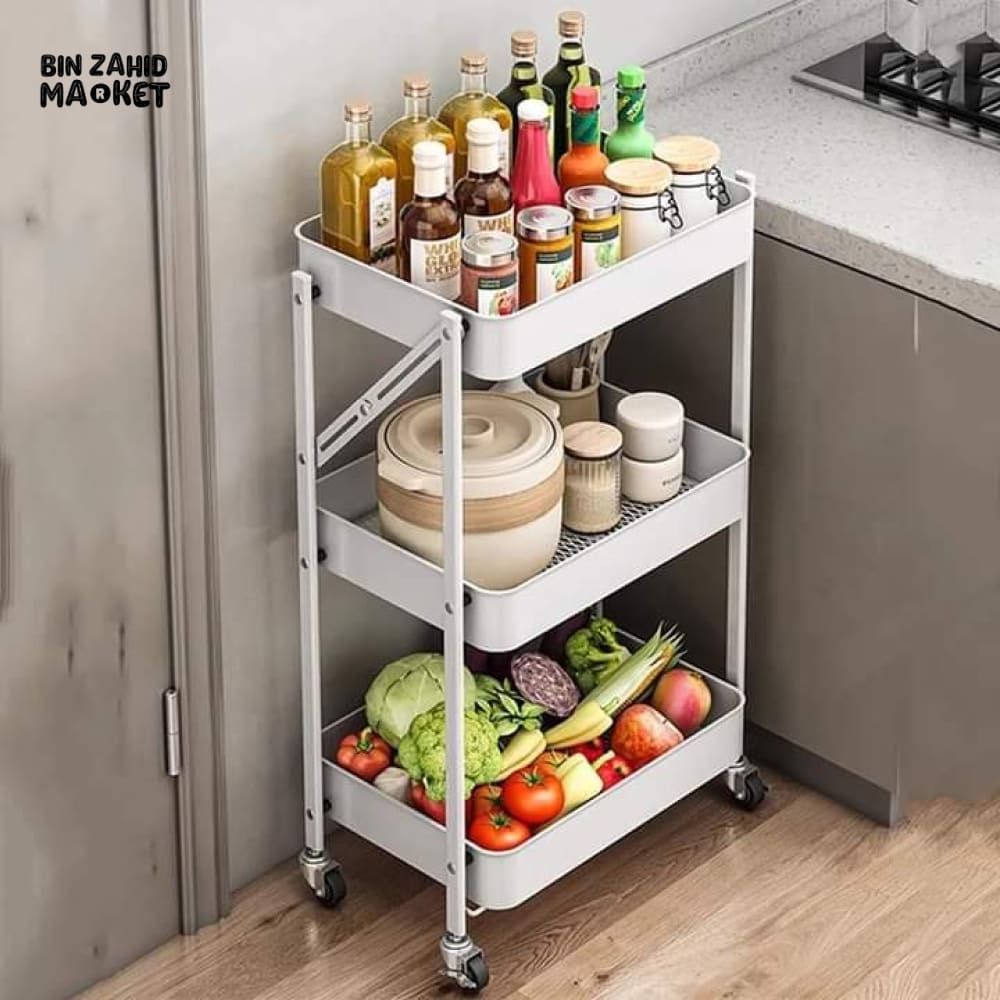 FOLDABLE METAL TROLLEY