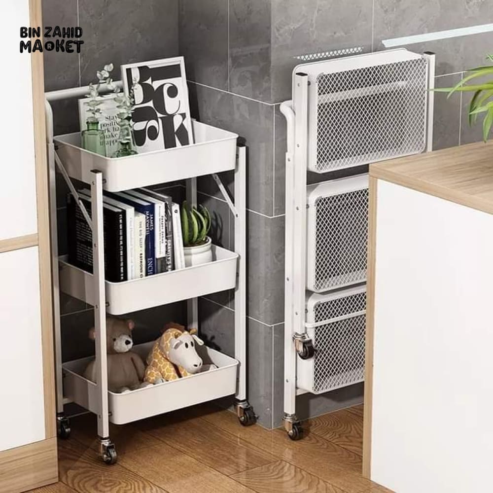 FOLDABLE METAL TROLLEY