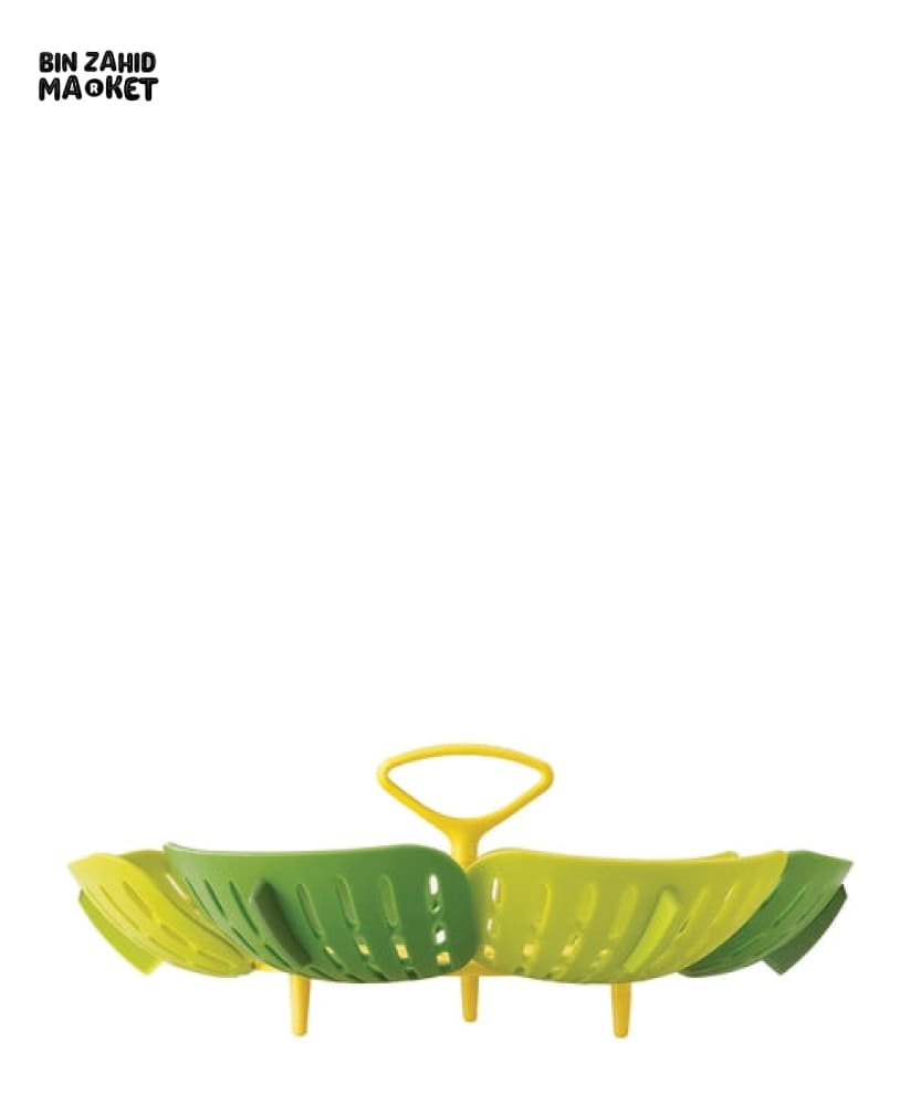 FOLDABLE STEAMER COOKING BASKET – MULTIFUNCTIONAL VEGETABLE DUMPLING & FOOD STEAMER FOR POTS & PANS