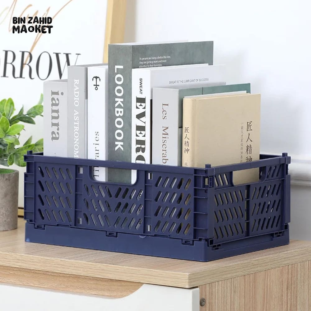 FOLDABLE STORAGE BASKET