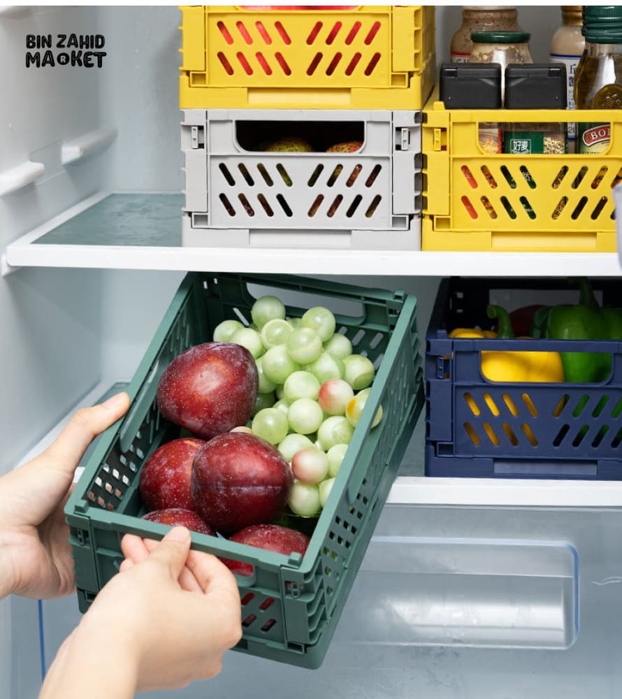 FOLDABLE STORAGE BASKET