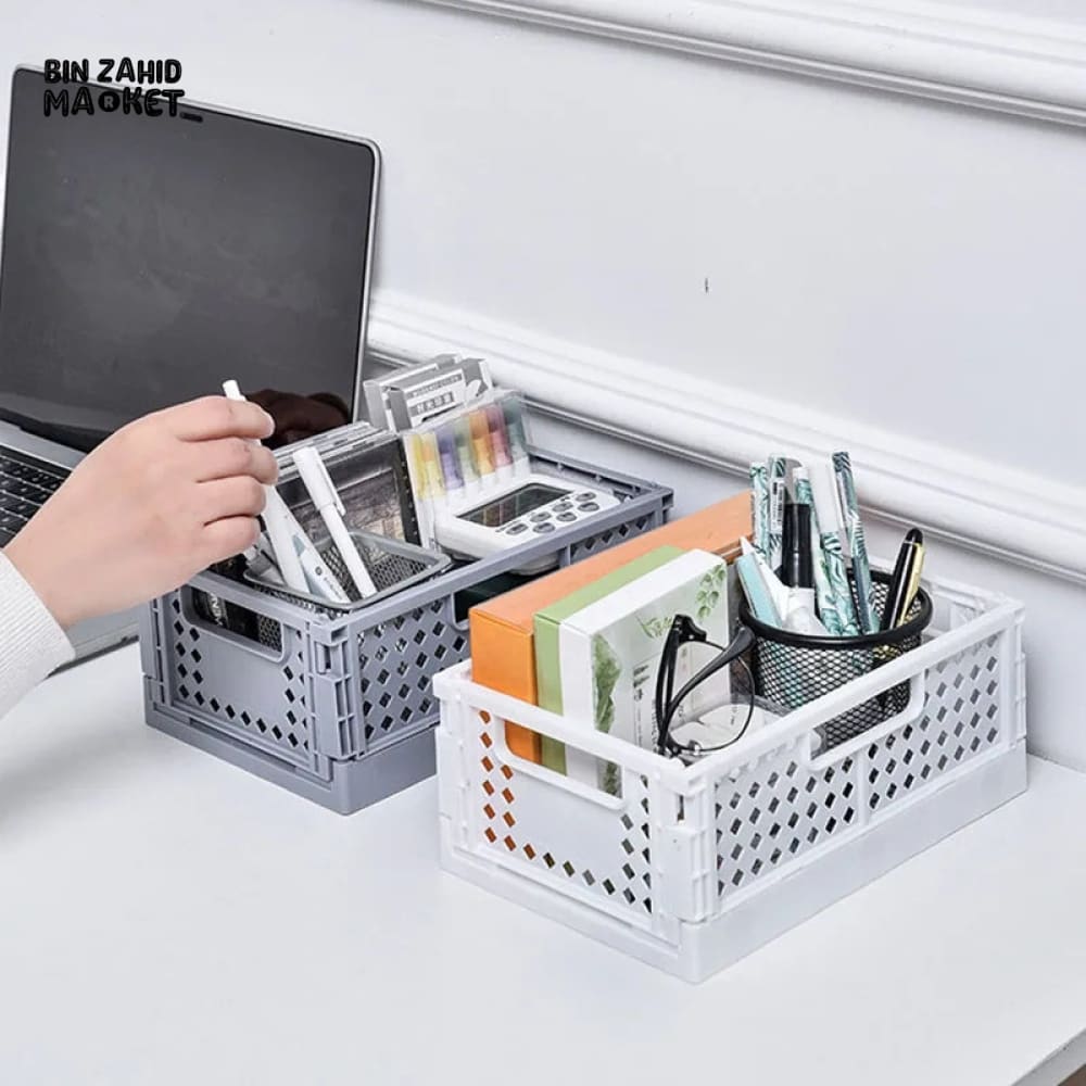 FOLDABLE STORAGE BASKET