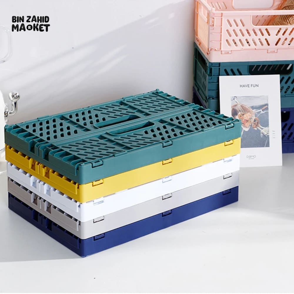 FOLDABLE STORAGE BASKET