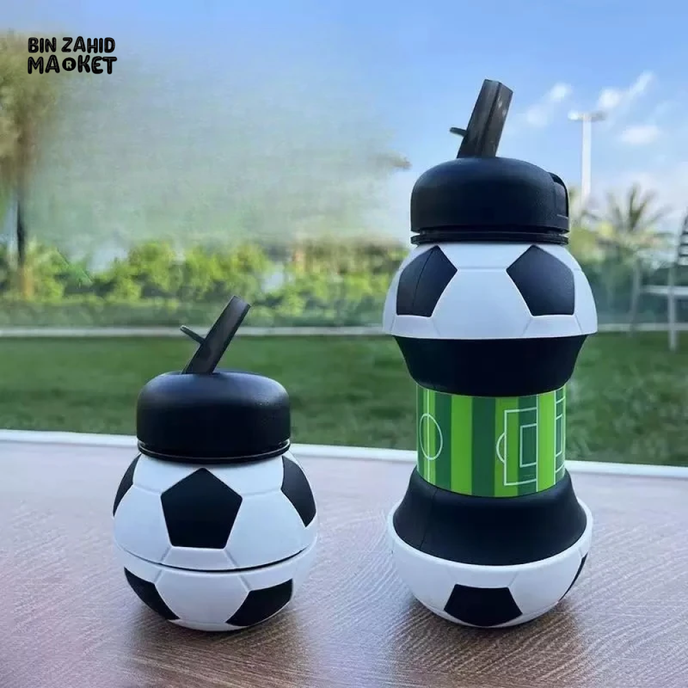 FOLDING SILICONE WATER CUP PORTABLE & LEAK-PROOF OUTDOOR SPORTS & KIDS-FRIENDLY DESIGN