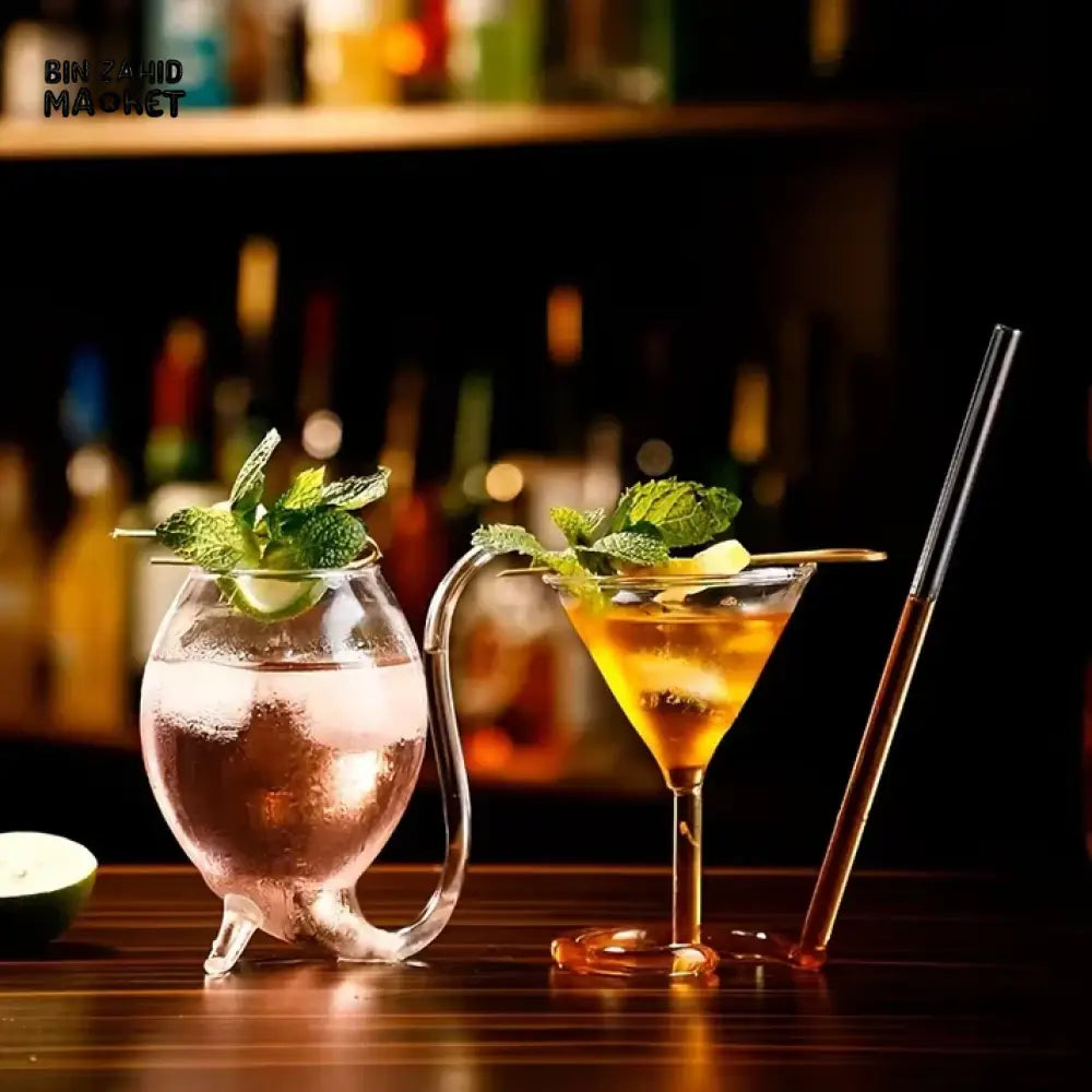 FOOTED SIPPER GLASS PERFECT FOR SHAKES & MOCKTAILS - 300ML SERVING GLASS