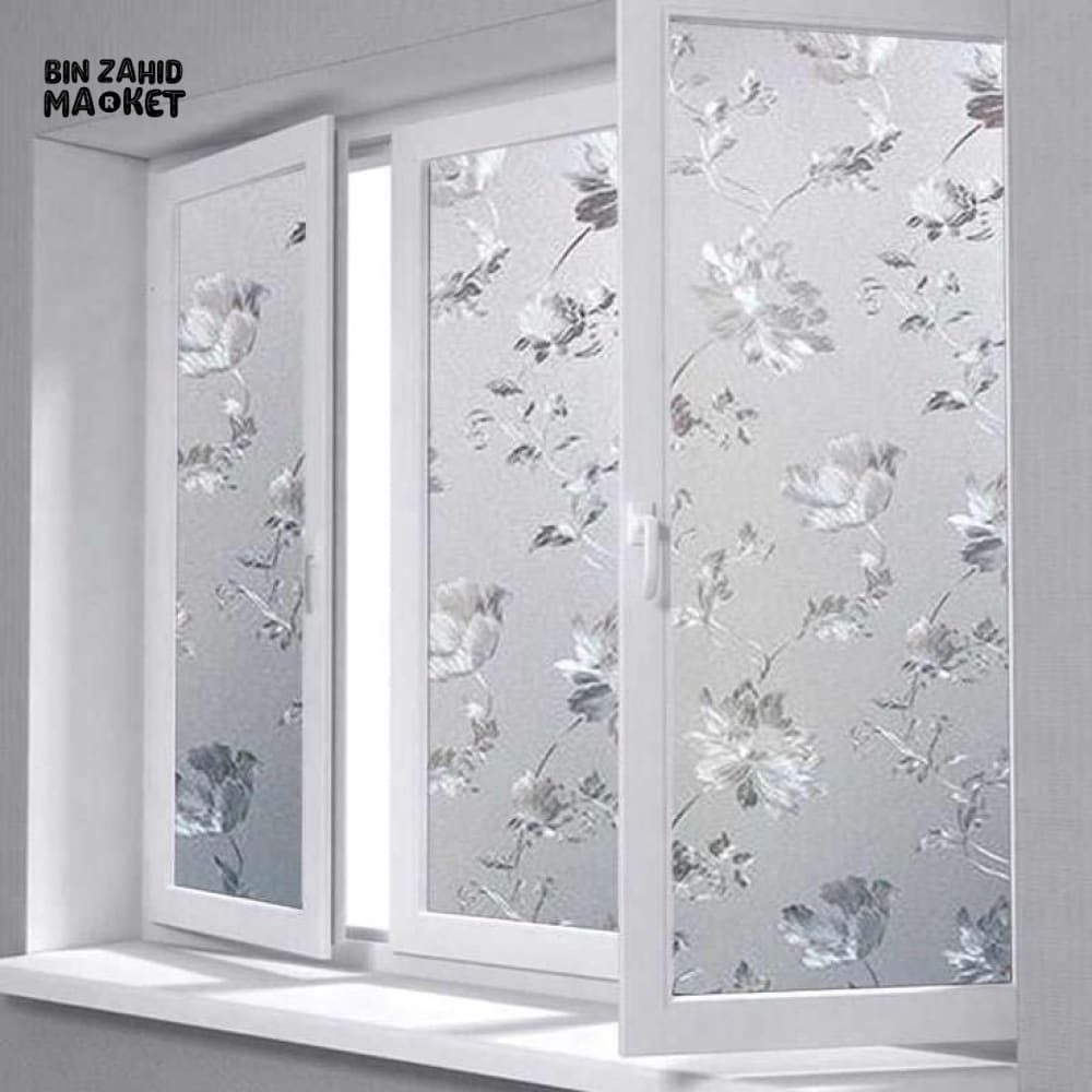 FROSTED DOOR PRIVACY GLASS STICKER