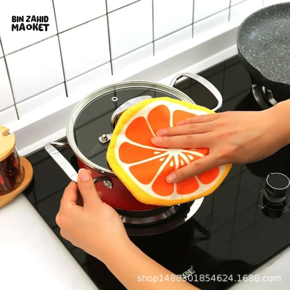 FRUITS PRINTED KITCHEN CLEANING TOWEL