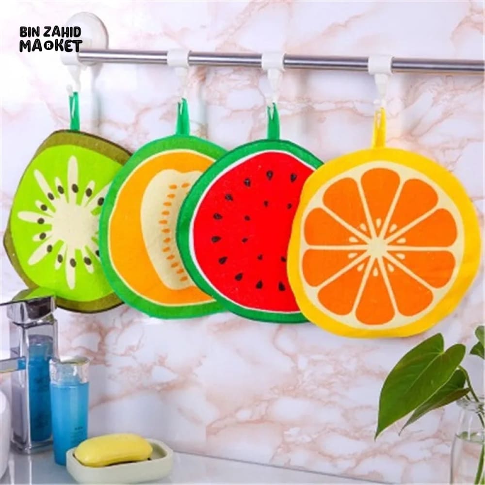 FRUITS PRINTED KITCHEN CLEANING TOWEL