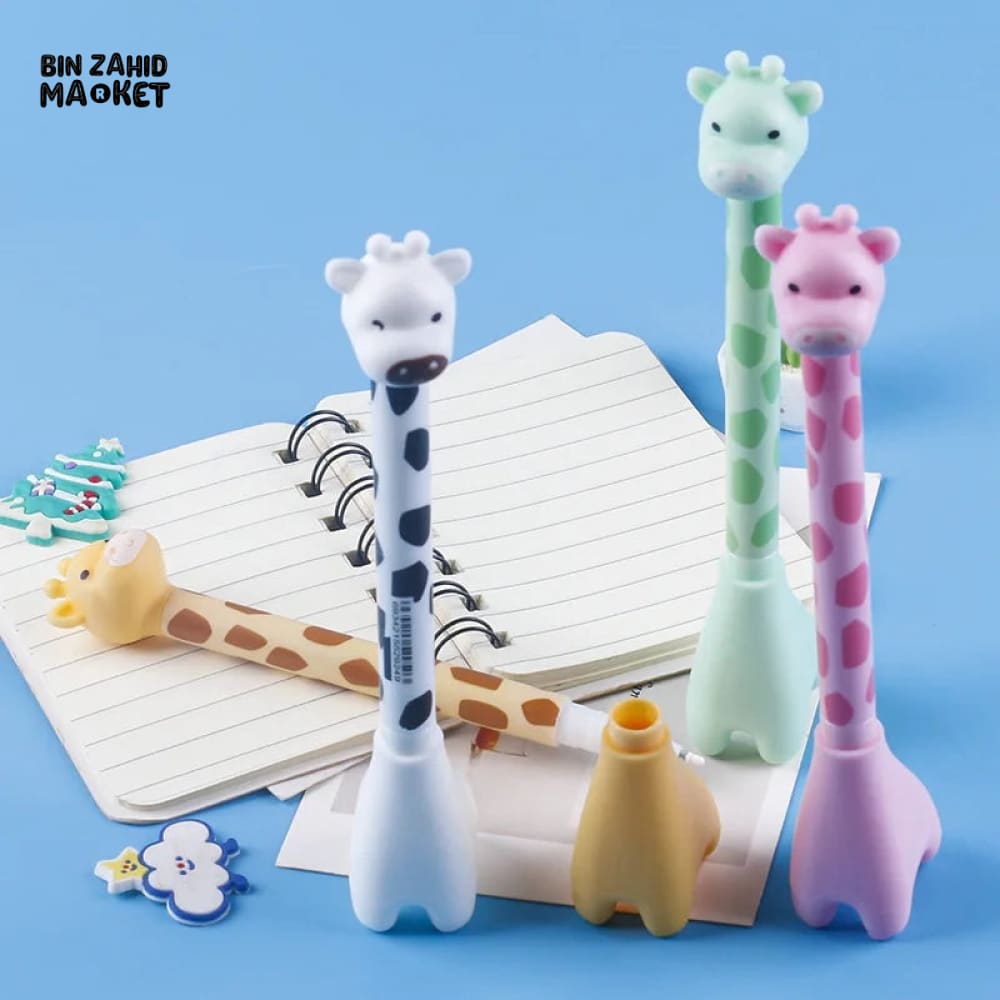 GIRAFFE SHAPED GEL PEN